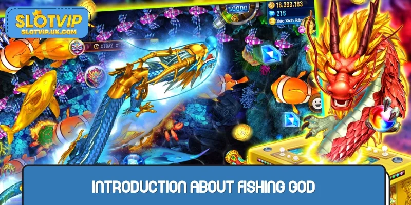 Fishing God gameplay scene featuring deep-sea