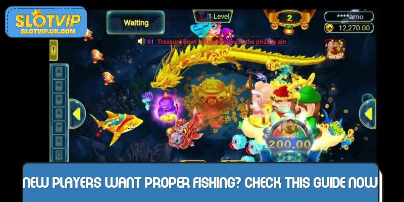 Steps to play in the Fish Hunting lobby