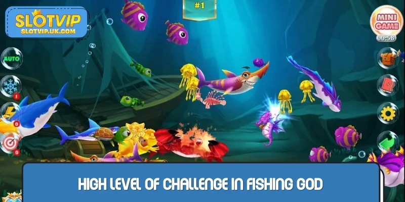 Fierce boss battle action