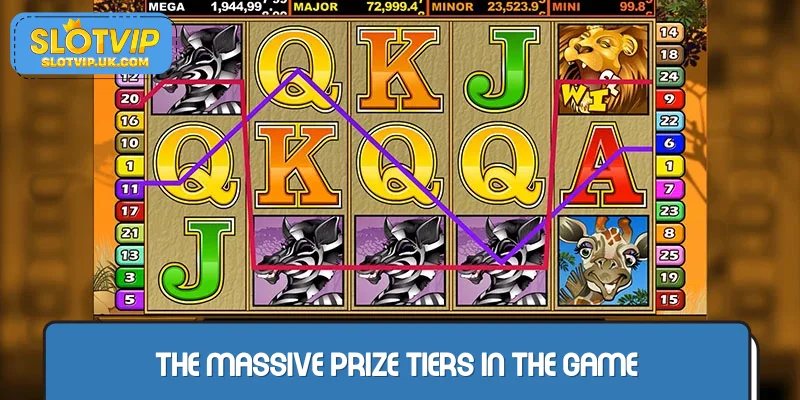 What prize categories does the game include?