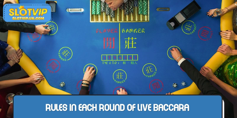How each live Baccara game works