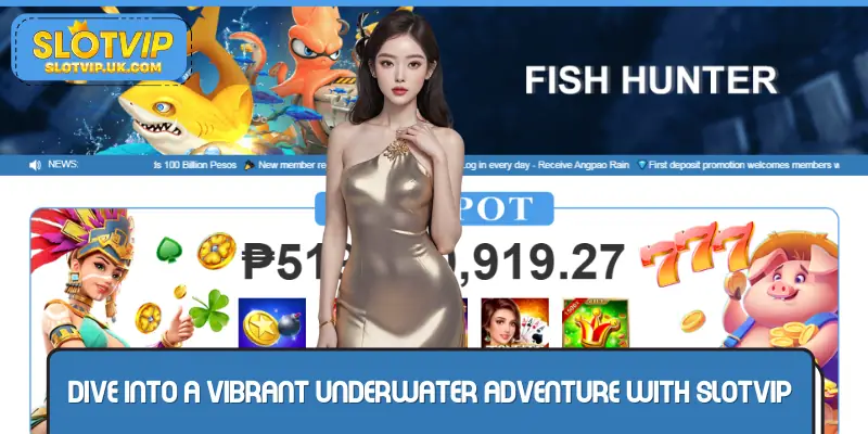 Dive into a vibrant underwater adventure with SLOTVIP